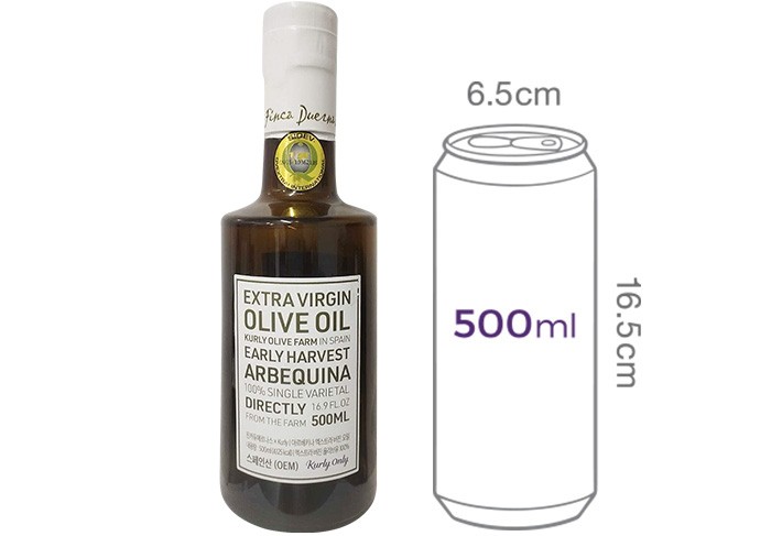 [핀카듀에르나스 X Kurly] 아르베키나 엑스트라 버진 올리브오일 500mL