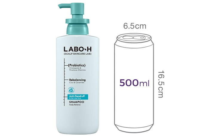 [라보에이치] 댄드러프클리닉 샴푸 탈모증상완화 400ml