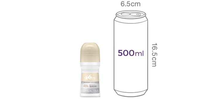 [온더바디] 46cm 롤온 데오드란트 화이트 머스크 75ML