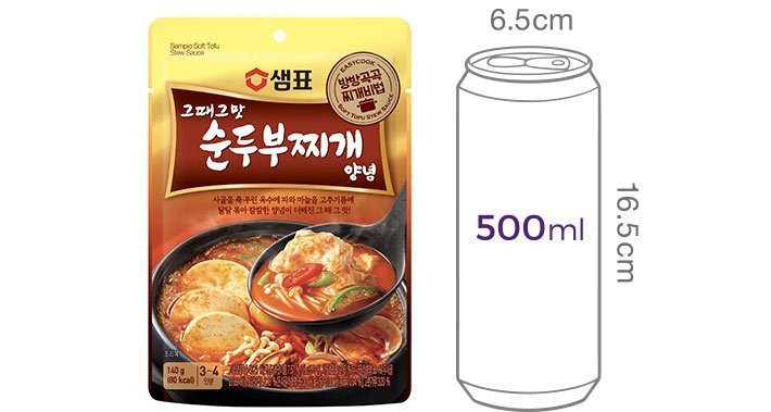 [샘표] 그 때 그 맛 순두부찌개 양념 140g