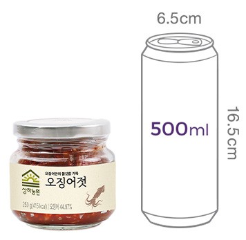 [상하농원] 오징어젓 250g