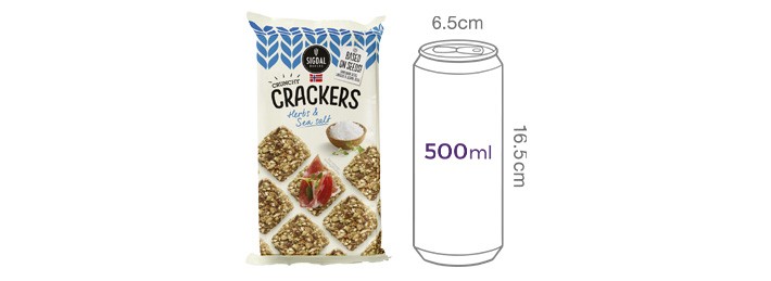 [시그달] 허브 앤 씨솔트 크래커 120g