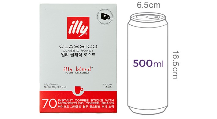 [일리] 클래식 로스트 레귤러 스틱커피 (1.6g X 70입)
