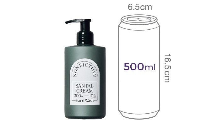 [논픽션] 핸드워시 300ml_상탈크림