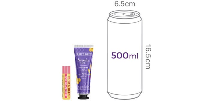 [버츠비] 라벤더 앤 허니 핸드크림+핑크 그레이프 후르츠 립밤+파우치+기프트백 선물세트