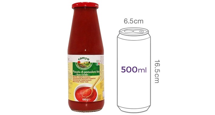 [캄포] 유기농 토마토 파사타 680g 