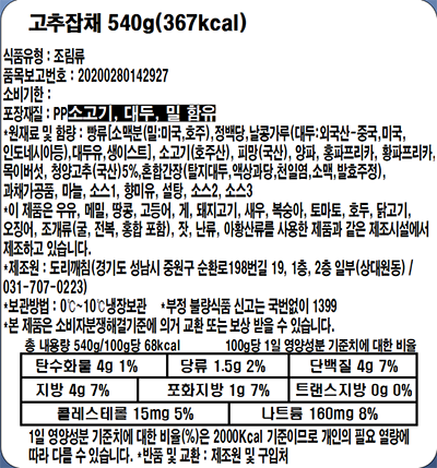 [도리깨침] 고추잡채