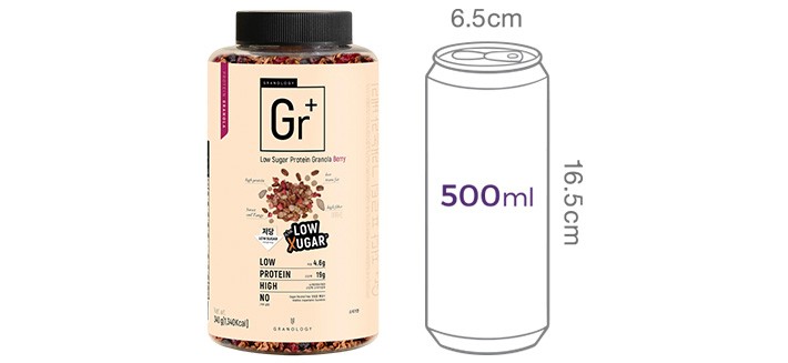 [그라놀로지] 시그니처 저당 프로틴 그래놀라 베리 340g