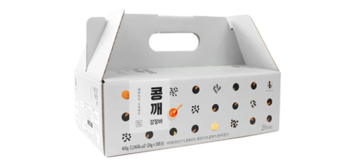 [선물세트][강봉석 명인조청] 콩깨강정바 (20g X 20개)