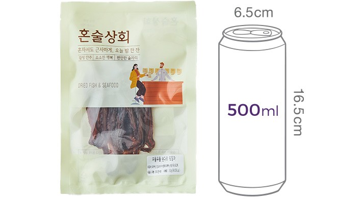 [혼술상회] 숏다리 오징어 30g
