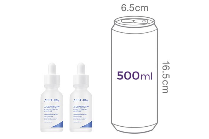[에스트라] 아토베리어 365 세라-히알 속수분 앰플 30ml*2개 세트