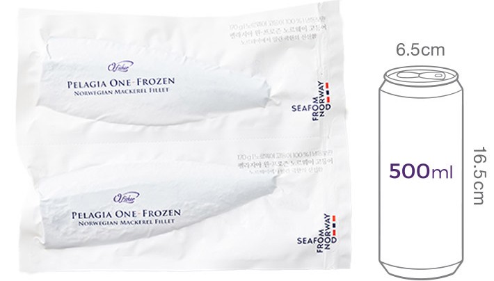 One-Frozen 노르웨이 고등어 170~220g X 2입 (냉동)
