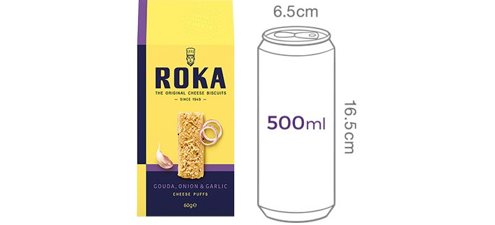 [로카] 고다 치즈 패스츄리(어니언 앤 갈릭) 60g