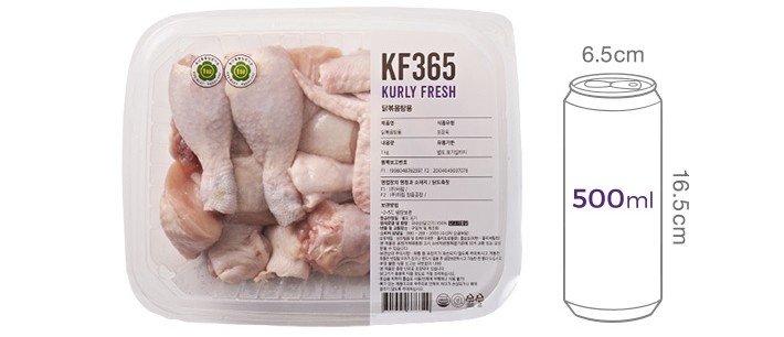 [KF365] 1등급 닭볶음탕용 1kg (냉장)