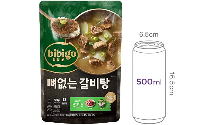 [비비고] 뼈없는 갈비탕 (냉동)