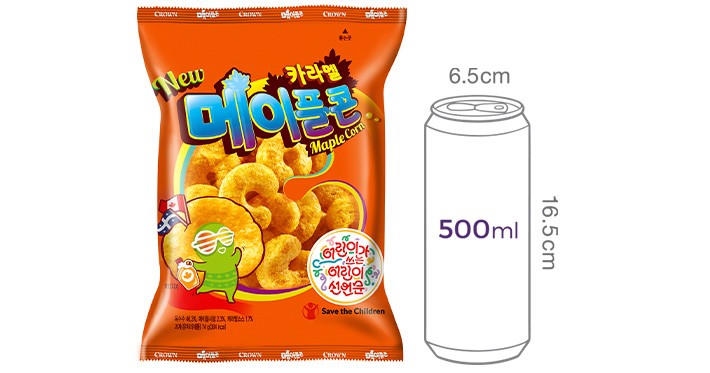 [크라운] 메이플콘 74g