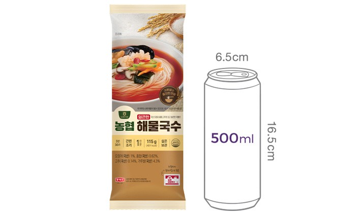 [농협] 해물국수 115g