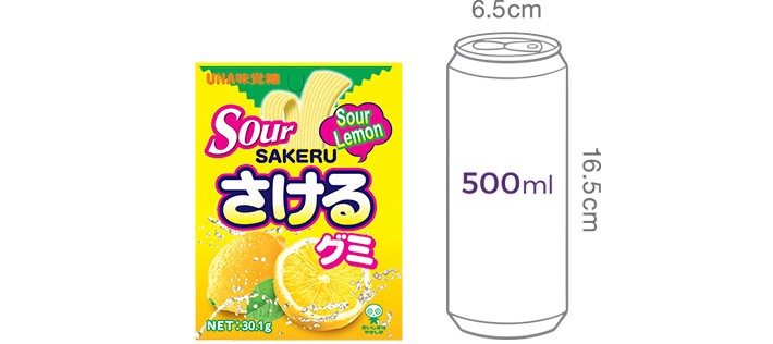 [미카쿠토] 사케루 구미 사우어 레몬 30.1g