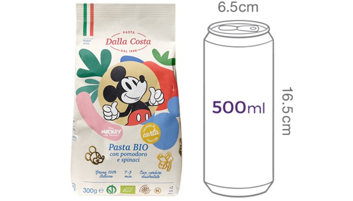 [달라코스타] 디즈니 유기농 삼색 미키 파스타