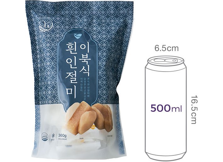 [창억] 이북식 흰인절미 360g