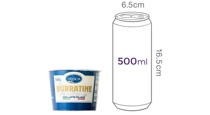 [프란시아] 이탈리아 미니 부라타 (50g X 3입)