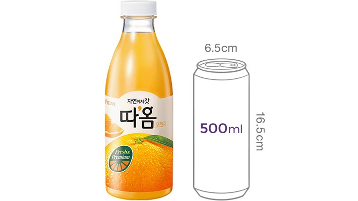 [따옴] 오렌지주스 730mL