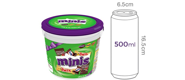 [마즈] 믹스드 기프팅 버켓 450g