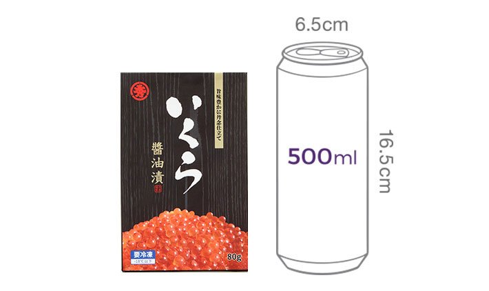 북해도 간장연어알 80g (냉동)