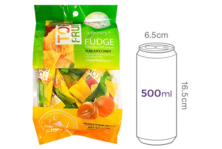 [쿠위] 탑후르츠 젤리 애플망고맛 320g