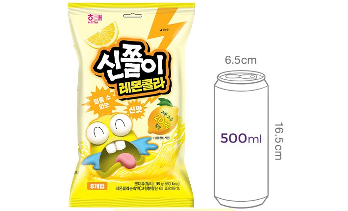 [해태] 신쫄이 레몬콜라 96g (8개입)