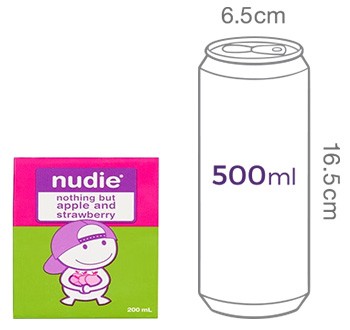 [누디] 어린이 사과딸기주스 (200mL X 10개)