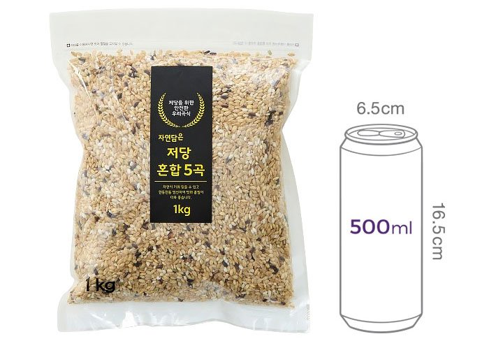 [자연담은] 저당혼합5곡 1kg