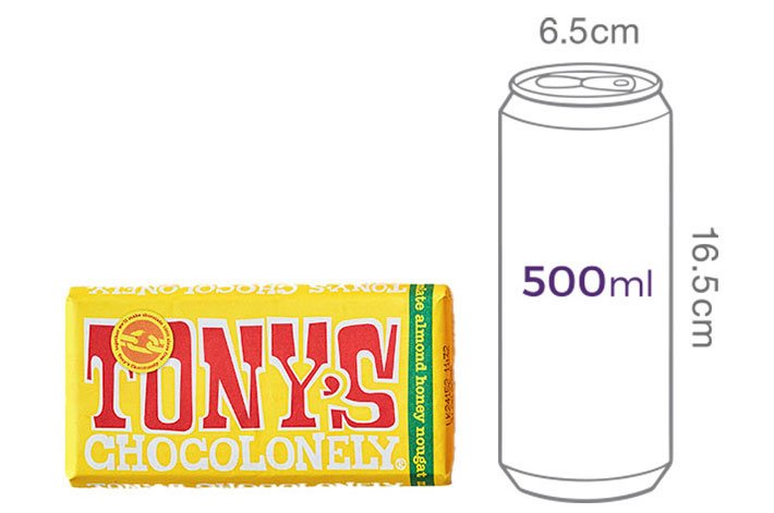 [토니스] 초코 론리 공정무역 초콜릿 누가 180g