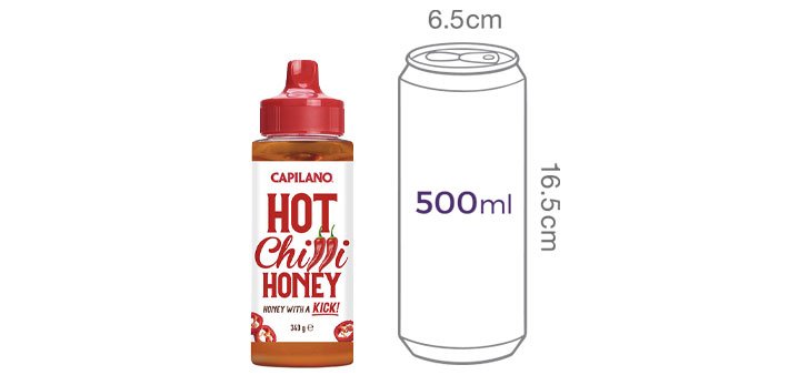 [카필라노] 핫 칠리허니 340g