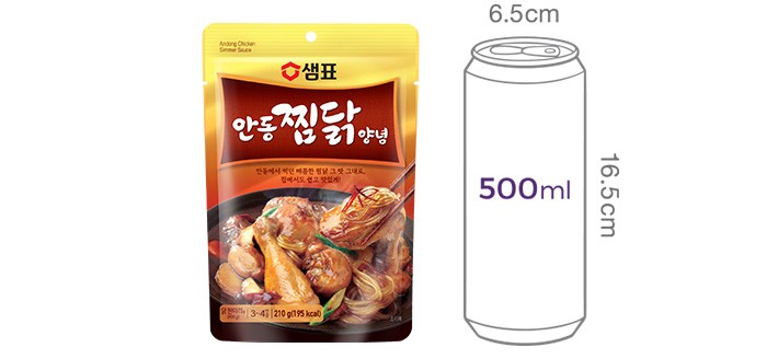 [샘표] 안동 찜닭 양념 210g