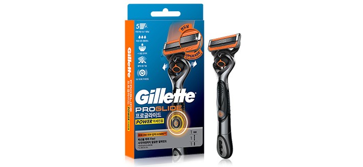[질레트] 프로글라이드 파워 면도기 (기기 + 면도날1)