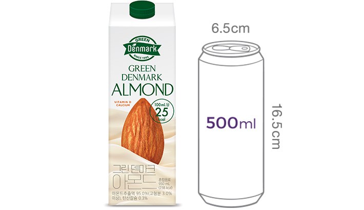 [덴마크] 그린덴마크 아몬드 950mL