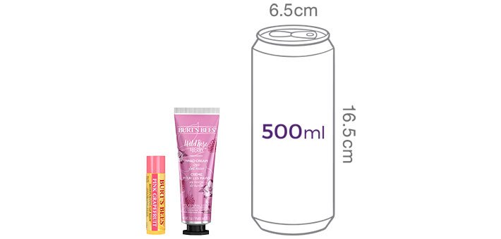 [버츠비] 와일드 로즈 앤 베리 핸드크림+립밤+파우치+기프트백 선물세트