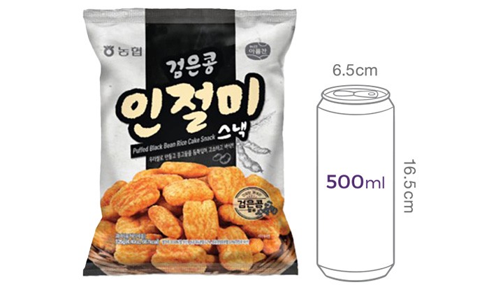 [농협] 우리쌀 검은콩 인절미 스낵 125g