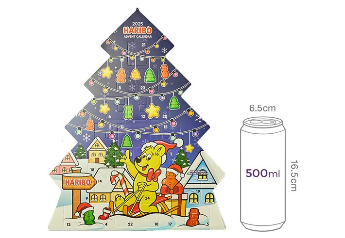 [하리보] 2025 어드벤트 캘린더 319.2g