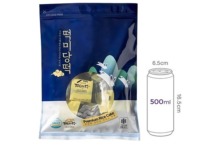 [떡미당] 현미쑥 곤약 가래떡 500g