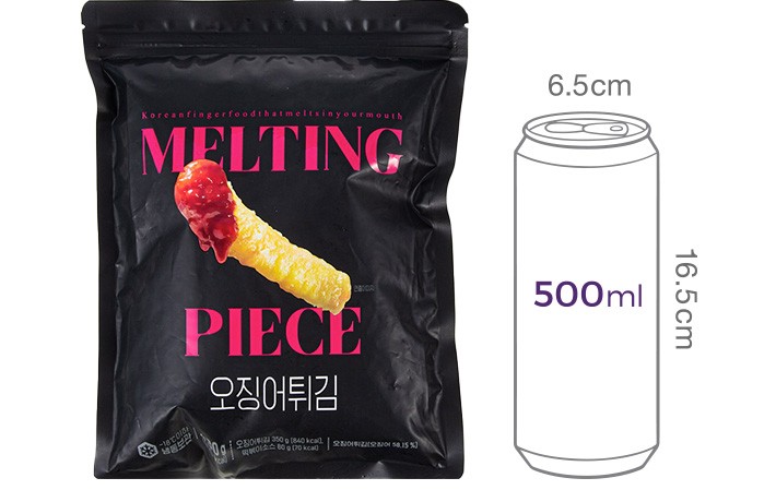 [멜팅피스] 오징어튀김 430g