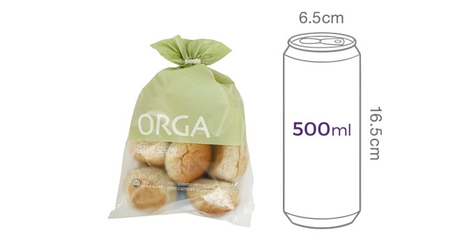 [ORGA] 검정콩 모닝빵 (26g X 8개입)