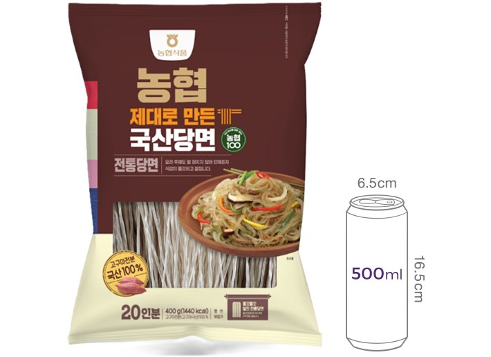 [농협] 제대로 만든 국산 전통당면 400g