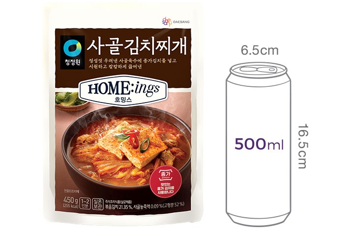 [호밍스] 사골김치찌개 450g