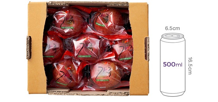 세척사과 1.4kg (6~7입)