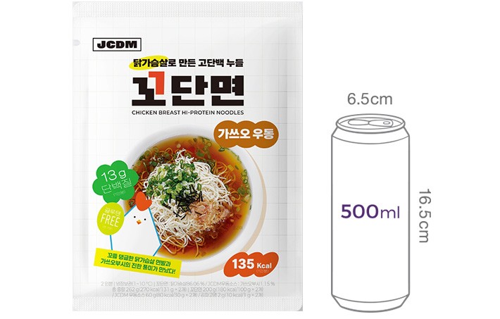 [JCDM] 꼬단면 가쓰오우동 2인분