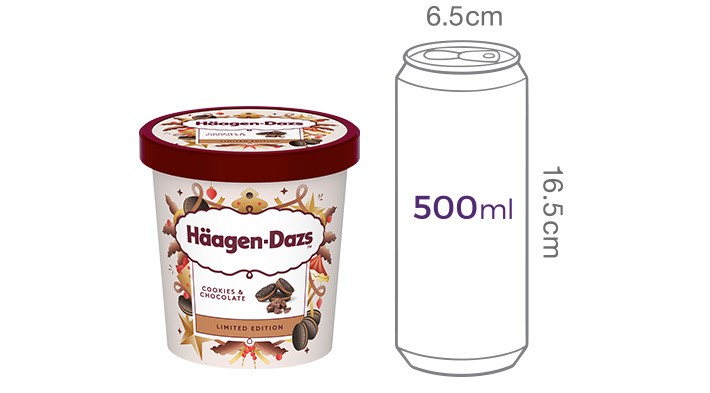 [하겐다즈] 파인트 쿠키 앤 초콜릿 403mL