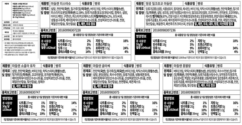 [메종엠오] 마들렌 스페셜 에디션 170g