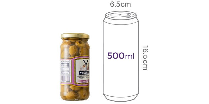 [이바라] 마늘 올리브 240g